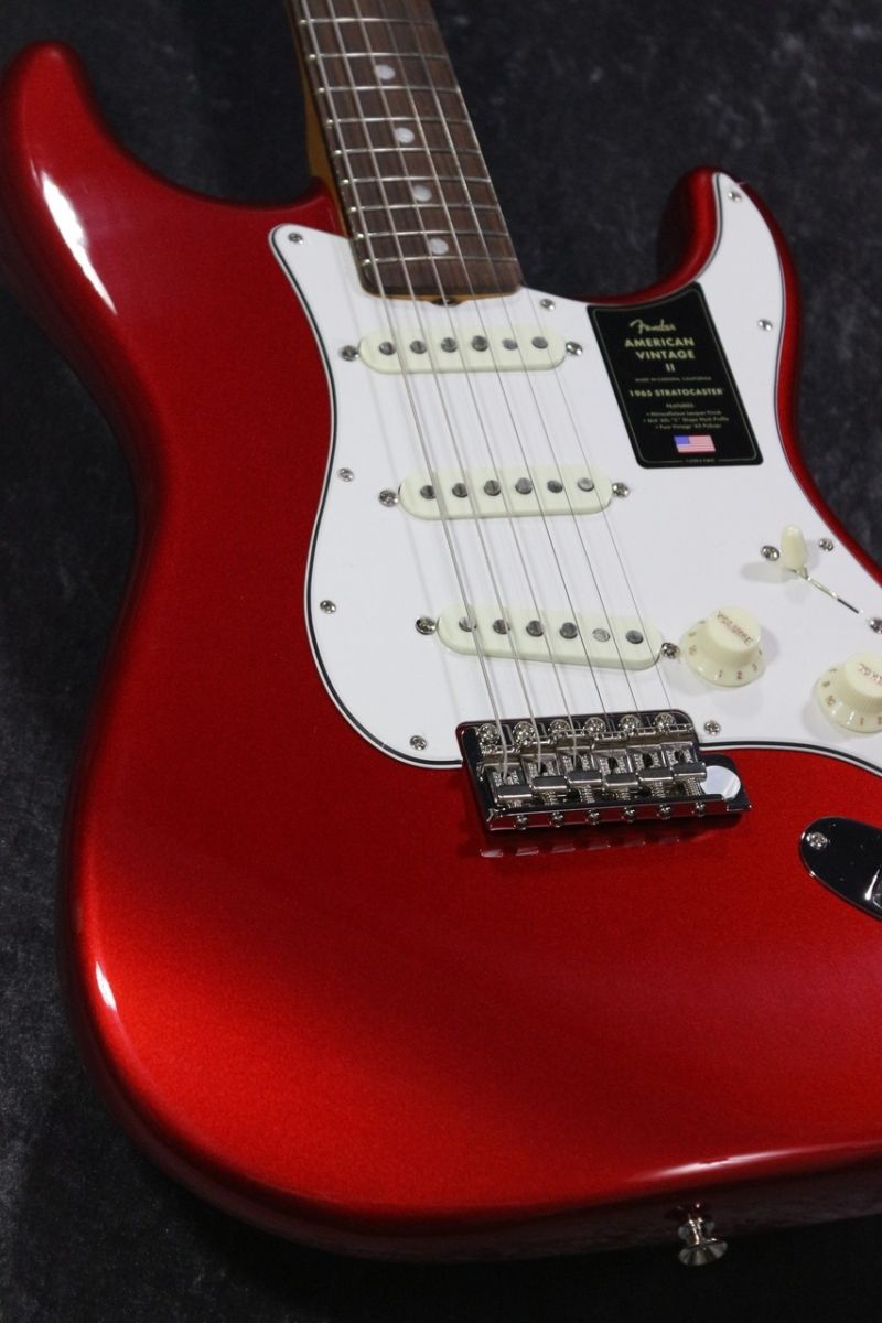 American Vintage II 1965 Stratocaster Candy Apple Red #V2551160