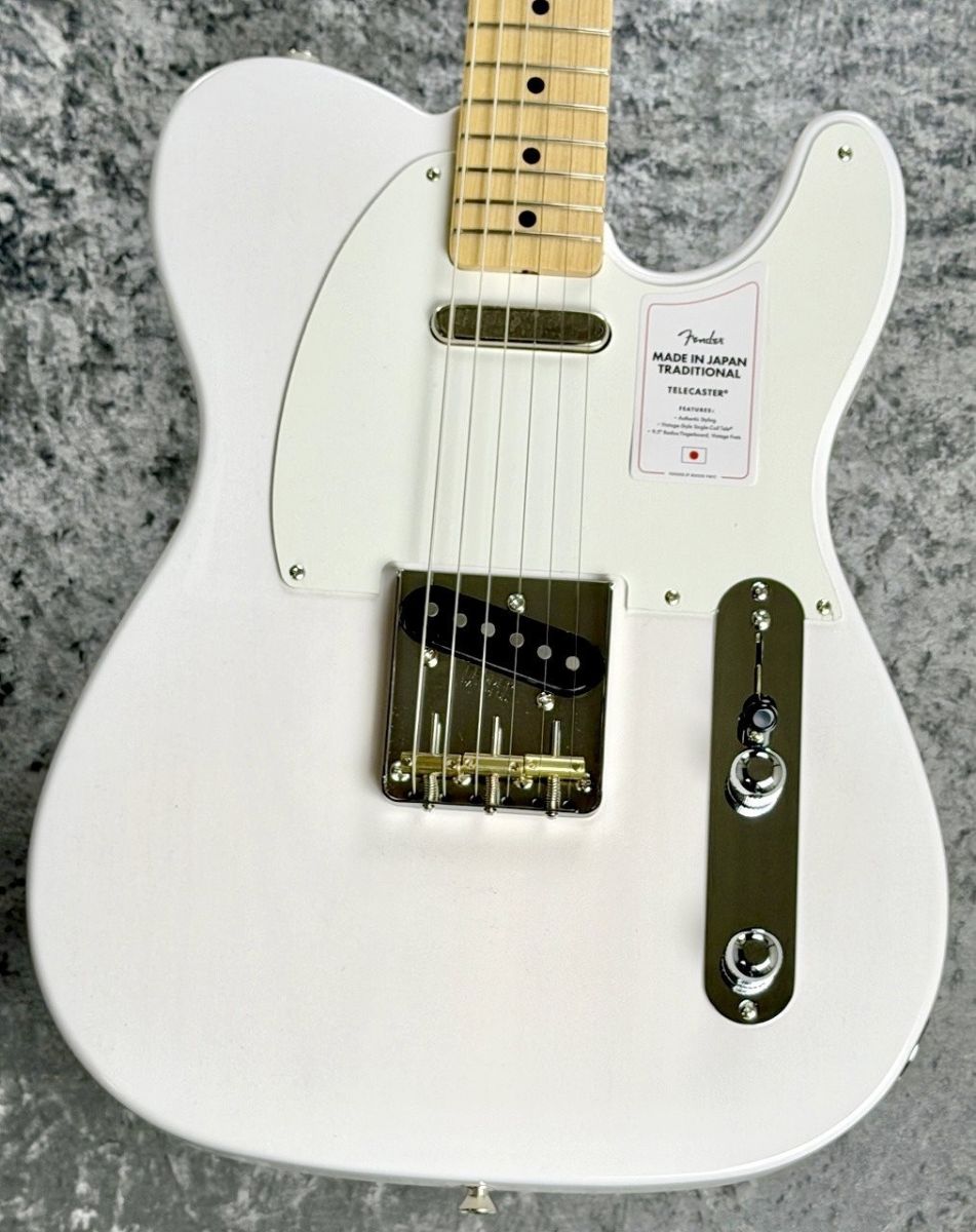 Made in Japan Traditional II 50s Telecaster -White Blonde