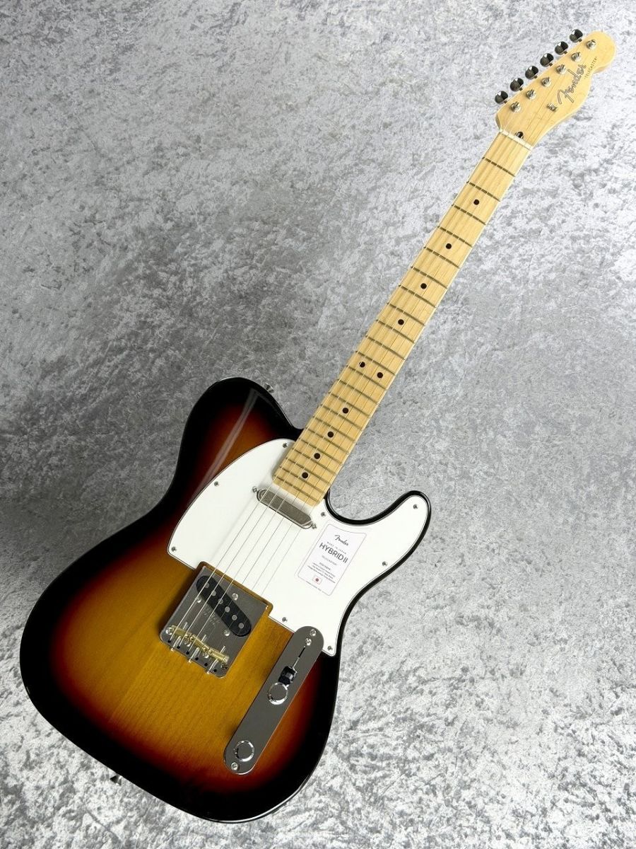 Made in Japan Hybrid II Telecaster/Maple -3-Color Sunburst