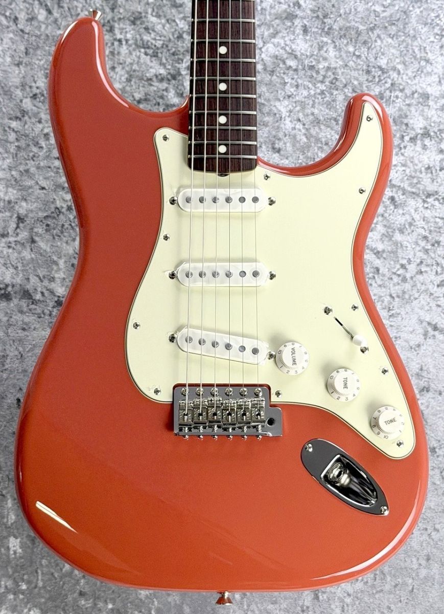 FSR Made in Japan Traditional 60s Stratocaster -Fiesta Red