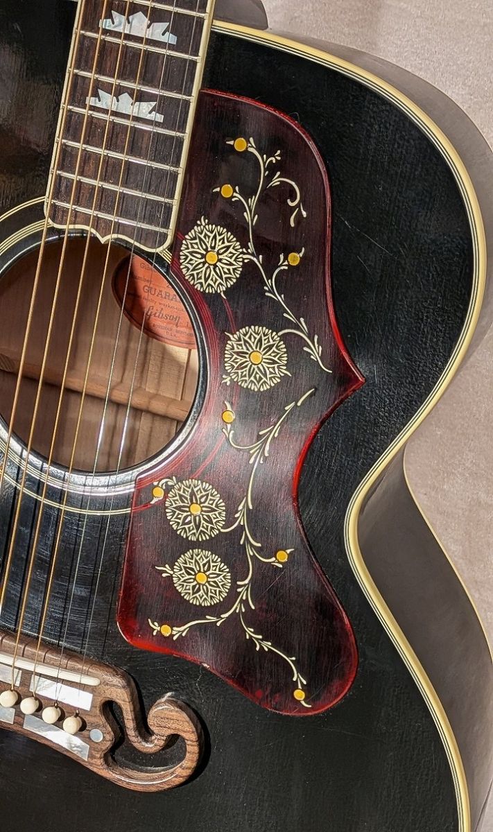 M2M Murphy Lab 1957 SJ-200 Ultra Light Aged Ebony Black