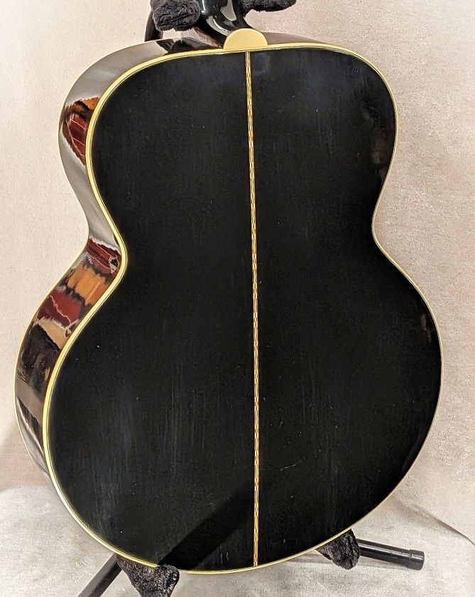 M2M Murphy Lab 1957 SJ-200 Ultra Light Aged Ebony Black