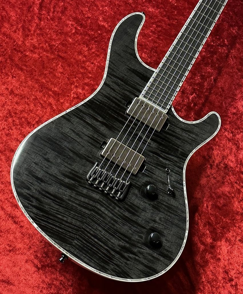【HAL】Mayones regius6 ケース2種 Regius 6 -Trans Black Gloss- | 【クロサワ楽器店オンラインショップ