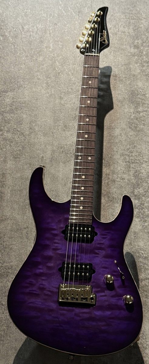 Custom Modern Carve Top Trans Purple Burst | 【クロサワ楽器店