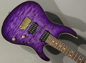 Custom Modern Carve Top Trans Purple Burst | 【クロサワ楽器店