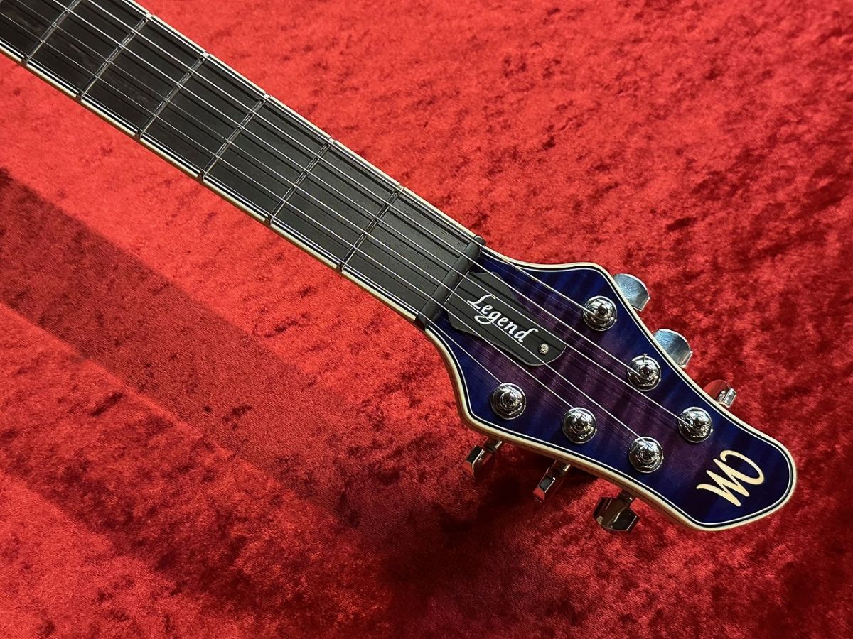 Legend V22 -Transparent Dirty Purple Blue Burst Gloss