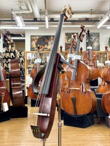 エレクトリックアップライトベース、日本総本店コントラバス専門店の