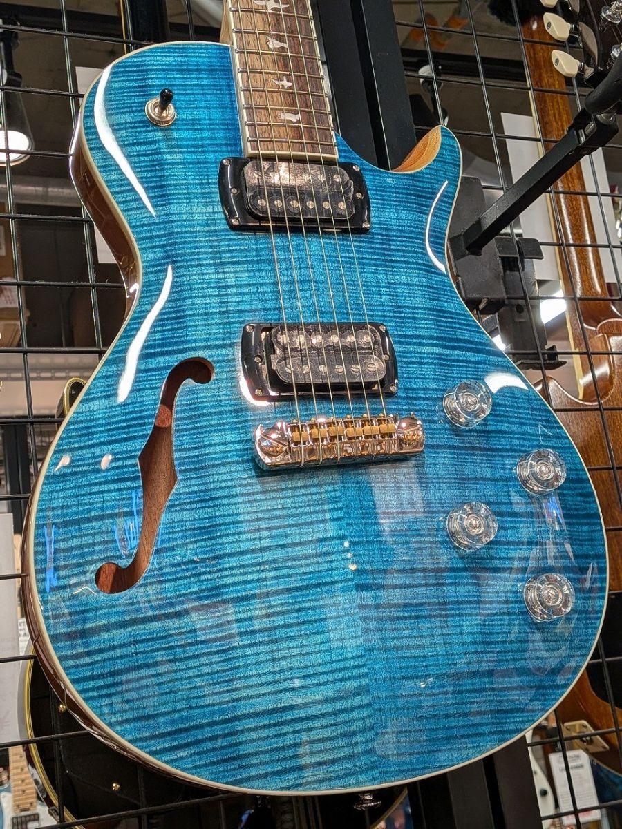 SE Zach Myers Semi-Hollow Body Myers Blue #H060712 | 【クロサワ