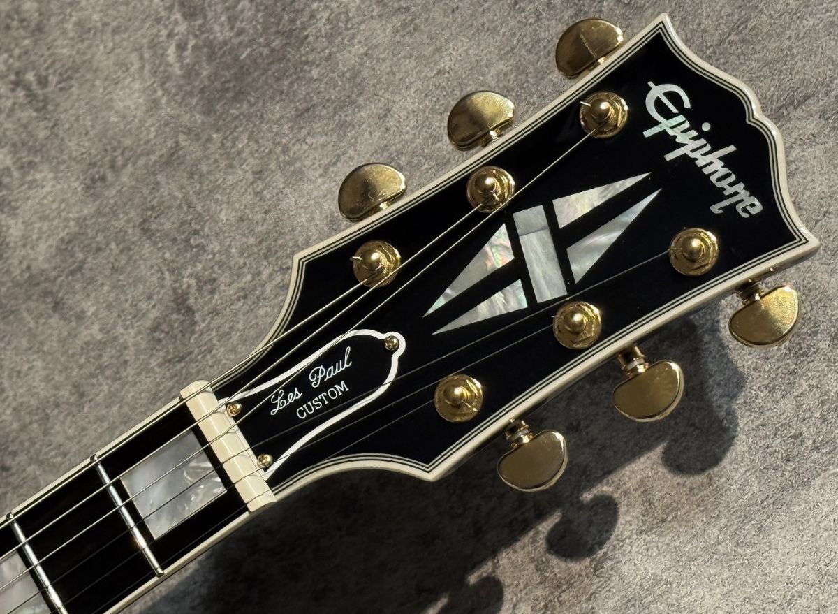 Inspired by Gibson Custom Les Paul Custom Ebony 2024年製
