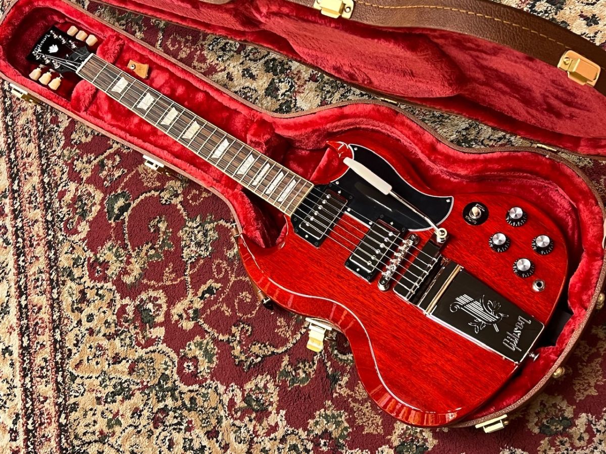 SG Standard '61 Maestro Vibrola Vintage Cherry #221850141