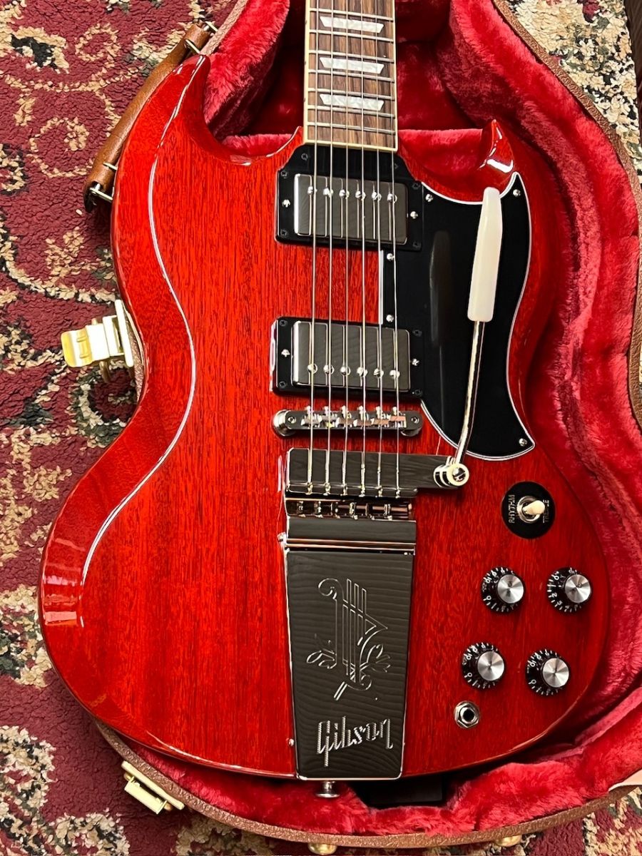 SG Standard '61 Maestro Vibrola Vintage Cherry #221850141