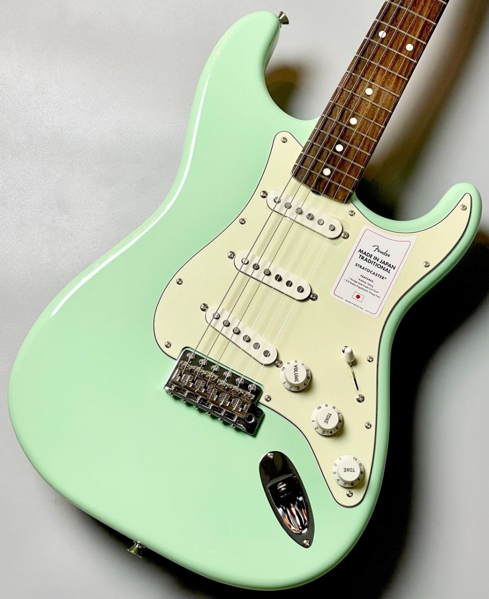 Made in Japan Traditional 60s Stratocaster RW -Surf Green