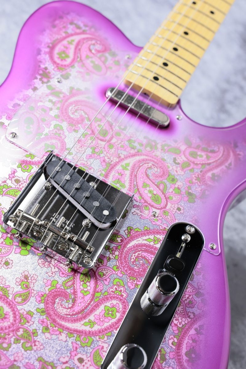 Made in Japan Limited Telecaster Paisley Pink #JD25024561