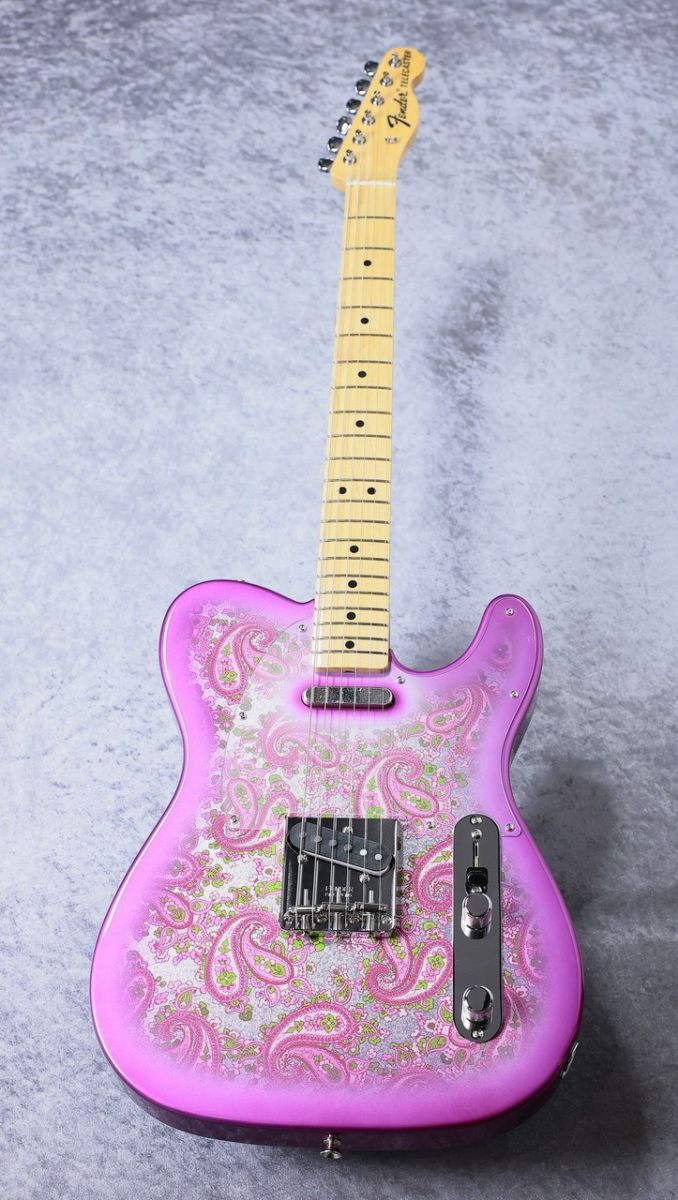 Made in Japan Limited Telecaster Paisley Pink #JD25024561