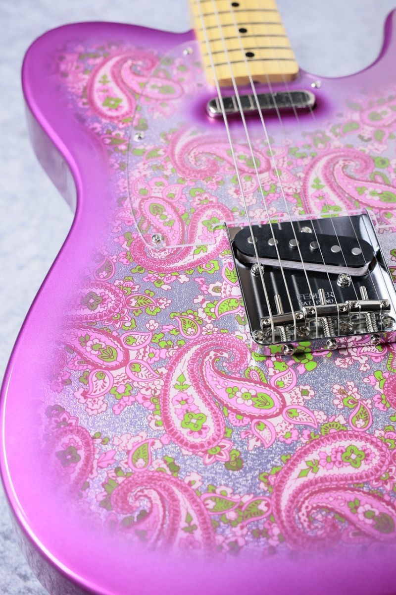 【ひかりさん用】ペイズリー　テレキャスター　ピンク　レリック Fender Made in Japan Limited Telecaster (Pink Paisley)（新品/送料
