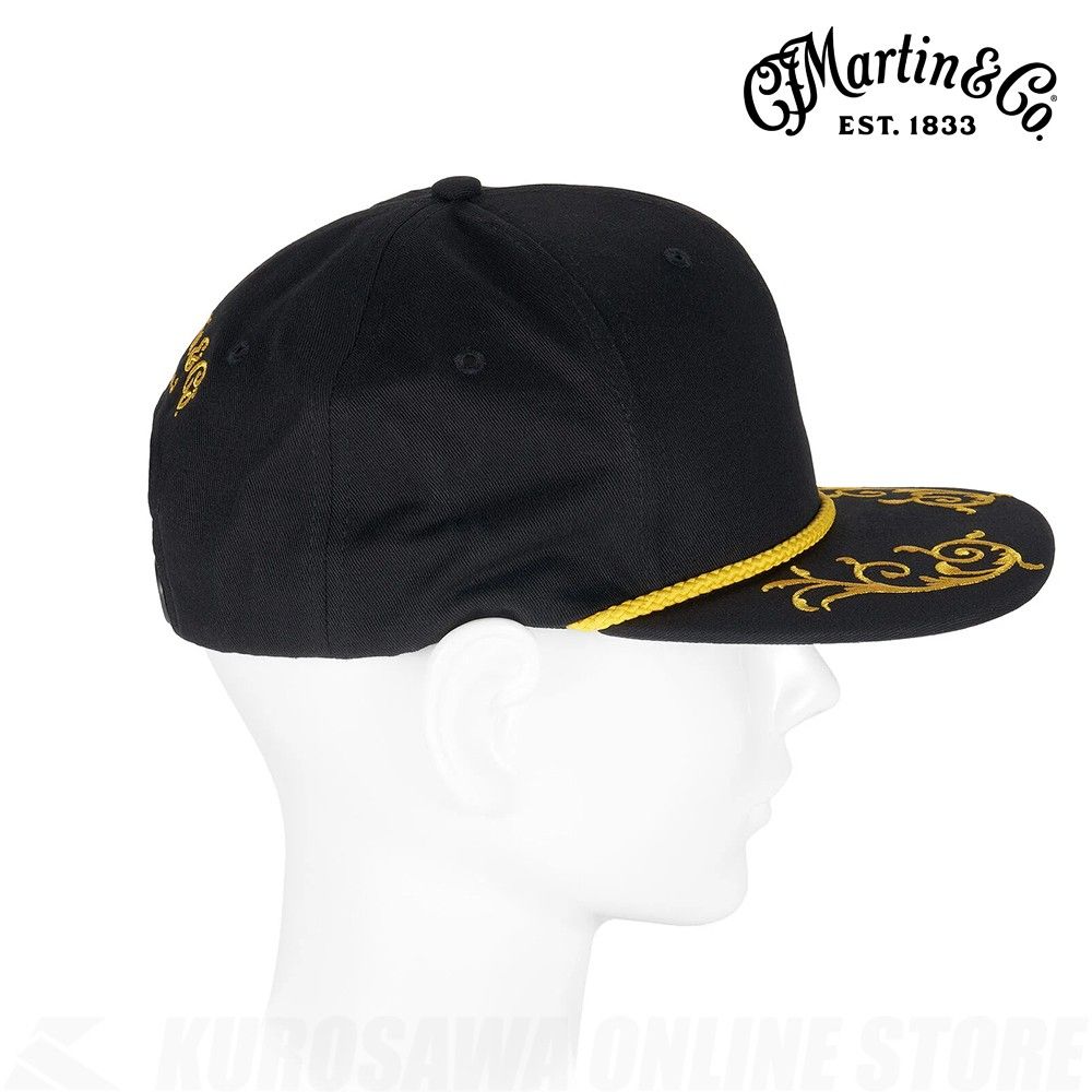極美品　bedwin カウレザー　チューリップハット　本革　星柄　金ロゴ Modern Heritage Snapback Hat [18NH0079] | 【クロサワ楽器店