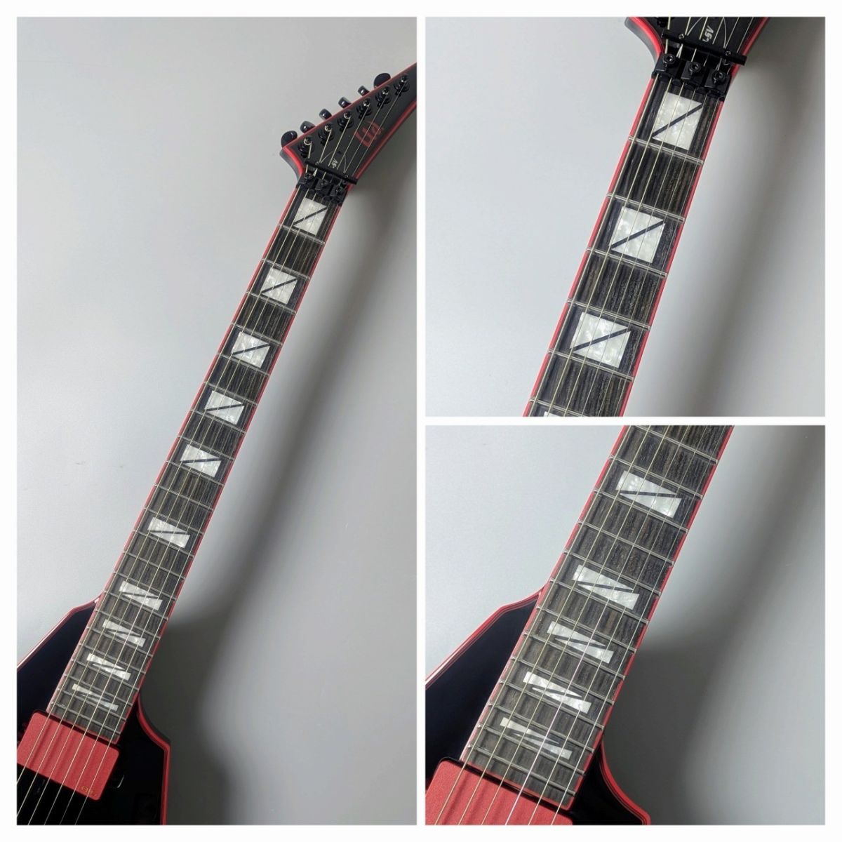GH-SV -Black w/Red Binding- (Gary Holt Signature) | 【クロサワ楽器