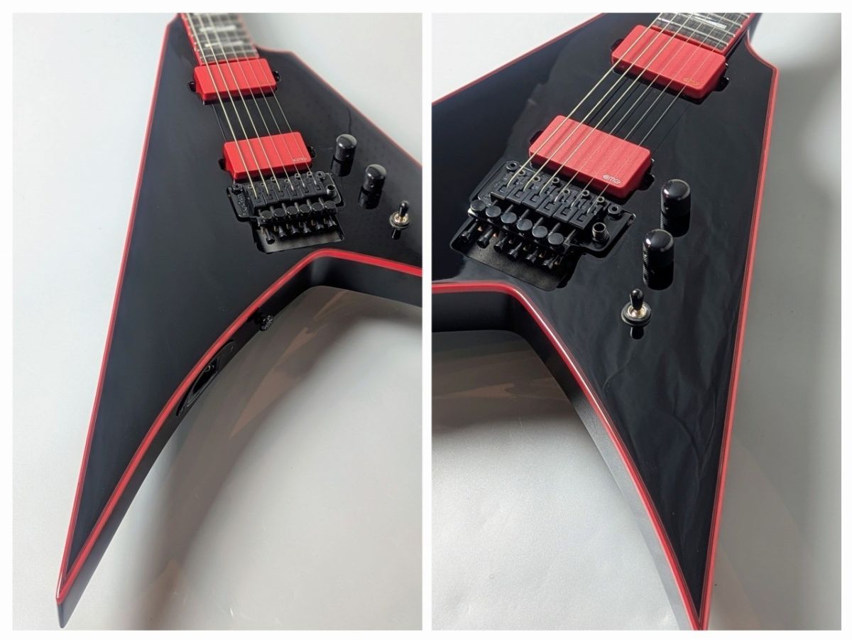 GH-SV -Black w/Red Binding- (Gary Holt Signature) | 【クロサワ楽器