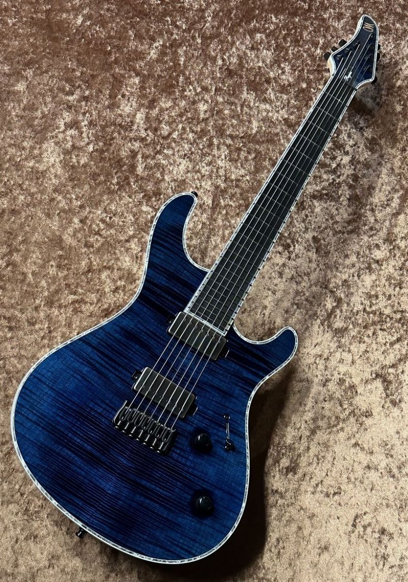Regius 7 -Trans Dirty Blue Gloss- | 【クロサワ楽器店オンライン
