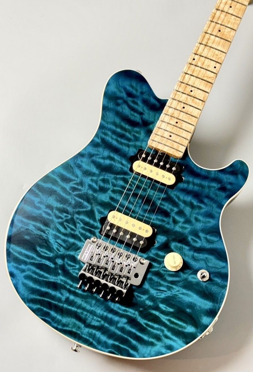 Axis KID Limited Edition Trans Blue Quilt Top MH Brown Back