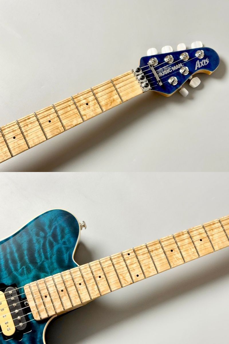 Axis KID Limited Edition Trans Blue Quilt Top MH Brown Back