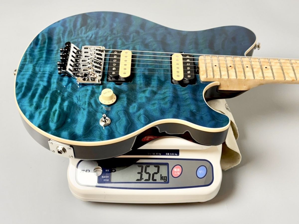 ms様　1本 Axis KID Limited Edition Trans Blue Quilt Top MH Brown Back