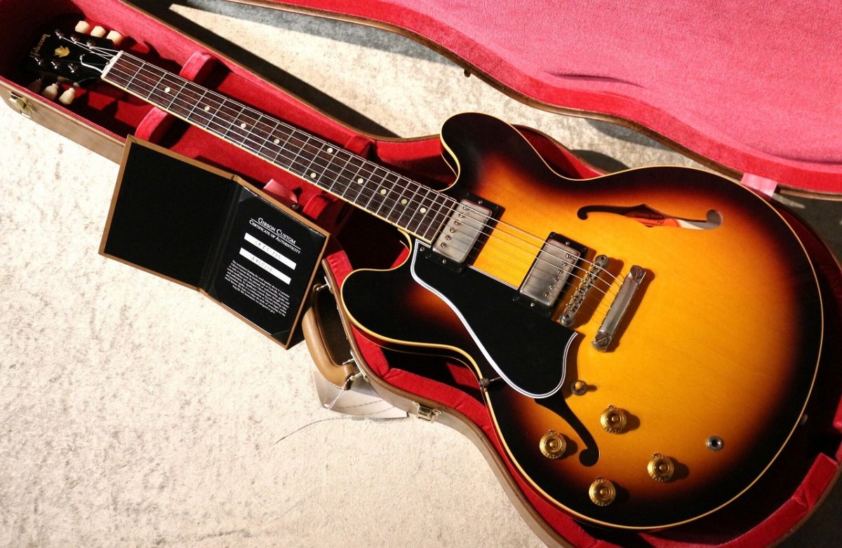 1959 ES-335 Reissue VOS Left Hand ~Vintage Burst~ #A950335
