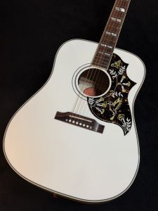 アコースティックギター 白 ホワイト ZEMAITIS CAF-90H WHT AB エレアコ ハート形ホール トップ単板