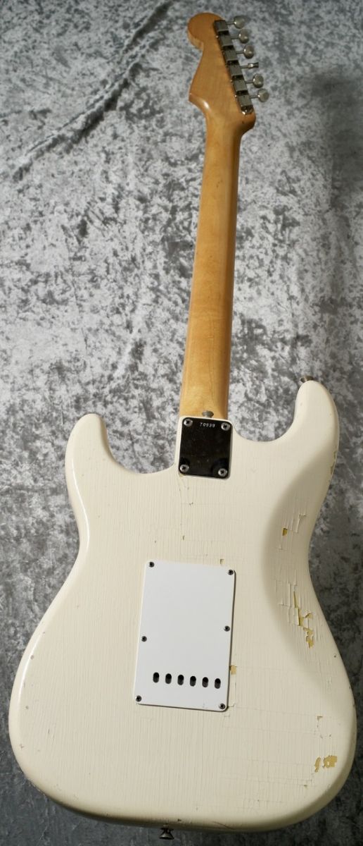 フェンダー　ストラトキャスター　1962 　白　ホワイト　楽器 弦楽器、ギター ビンテージ】Fender「1962 Stratocaster Olympic White」を弾かせて