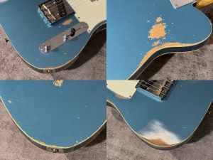 General T/HS Teal Green Metallic Heavy Aged | 【クロサワ楽器店