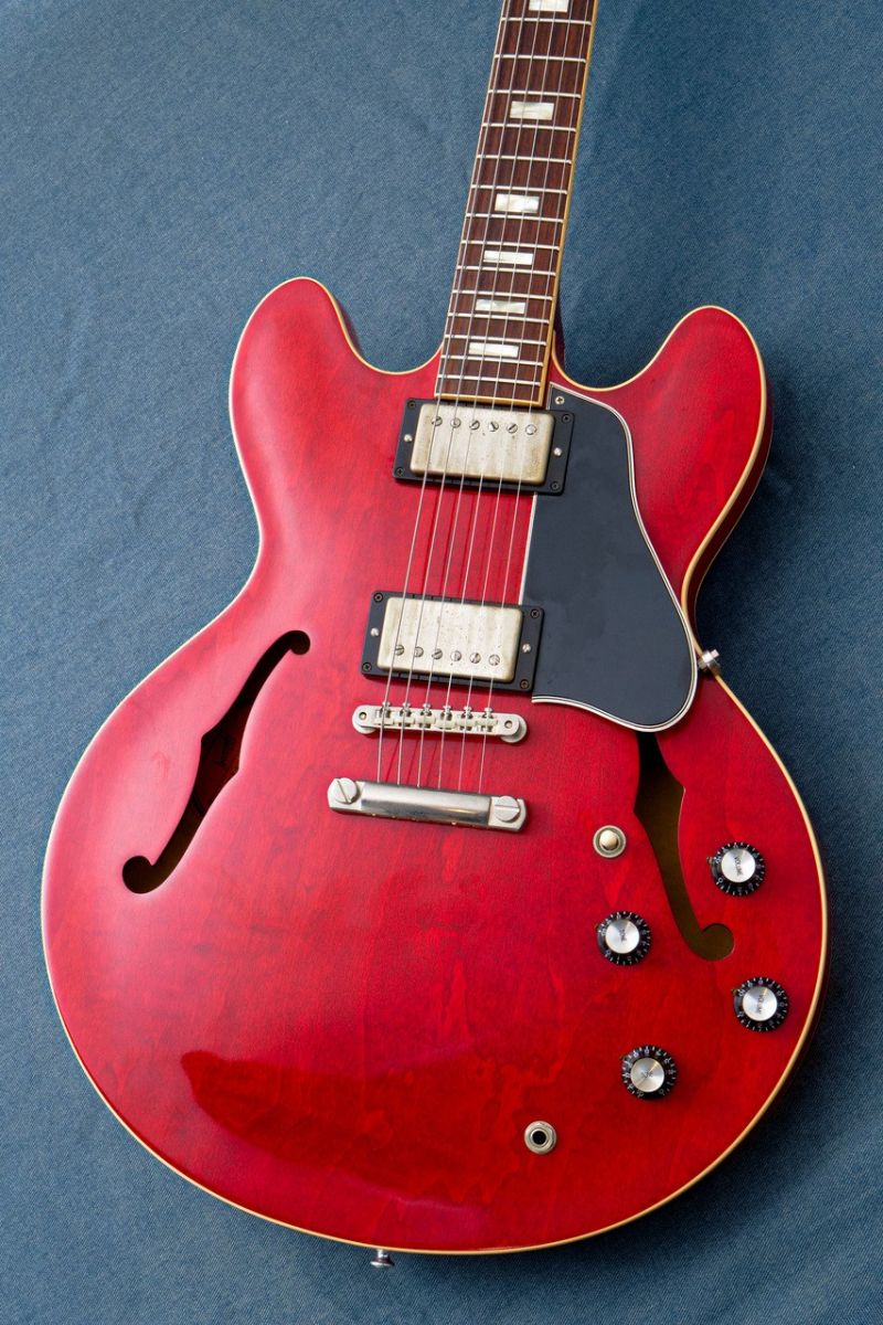 1963 ES-335 Block TDC -Sixties Cherry- 2015年製 【USED】【3.55kg 