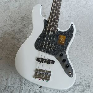 Bacchus エレキベース ホワイト One Day Guitar Show2025】 Bacchus WJB5-1DX-AC RSM/P PWHMH 5弦