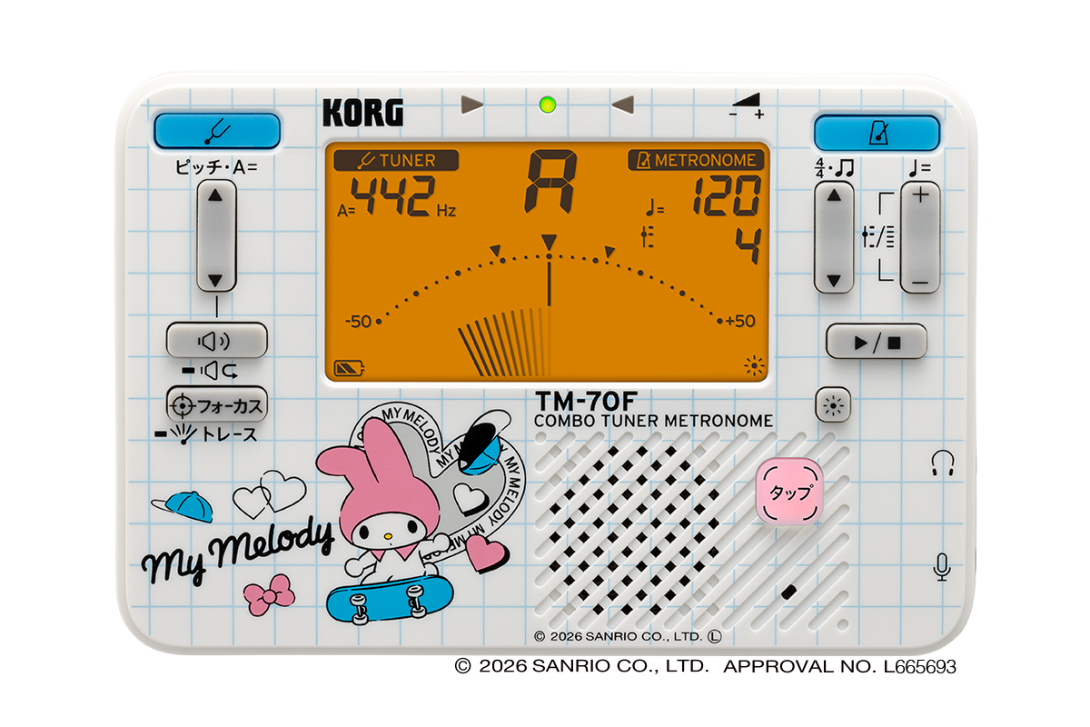 Toru Katano■9点 　フォロー割　900円割引 TM-70C SMM [マイメロディ] | 【クロサワ楽器店オンラインショップ