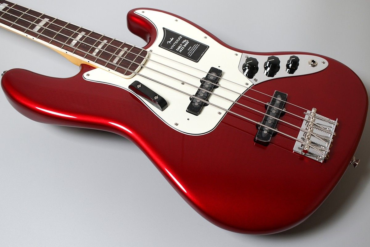 Vintera III Early 70s Jazz Bass CAR / Candy Apple Red | 【クロサワ