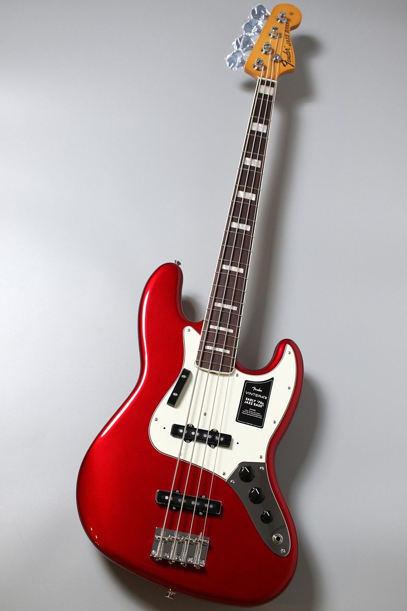 Vintera III Early 70s Jazz Bass CAR / Candy Apple Red | 【クロサワ