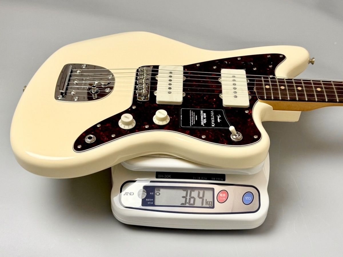 Vintera III Mid '60s Jazzmaster Rosewood Fingerboard Olympic White