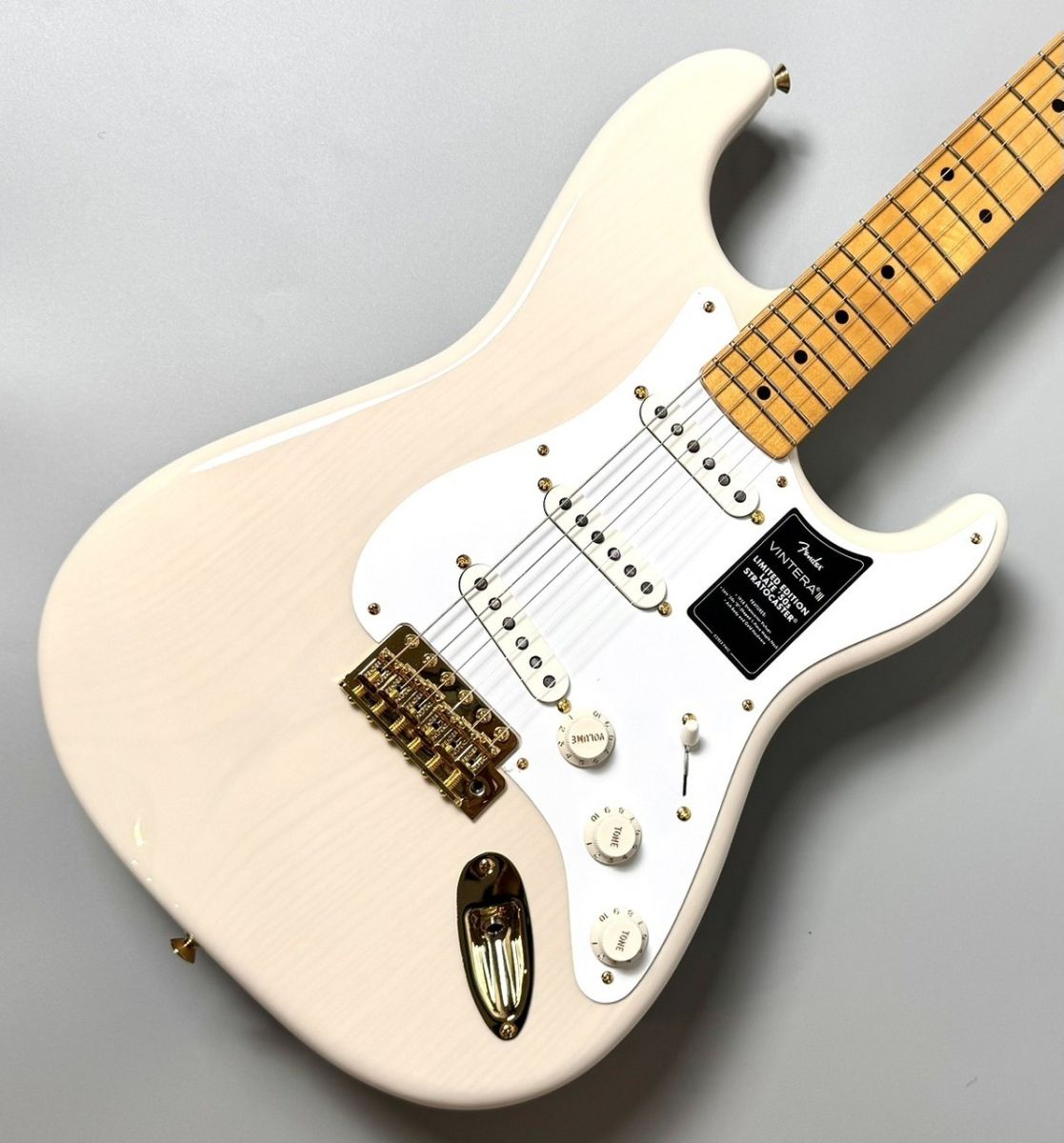 Limited Edition Vintera III Late '50s Stratocaster -White Blonde