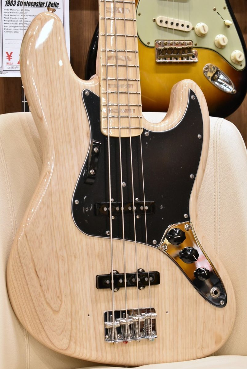 1975 Jazz Bass NOS FNAT -Faded Natural- #R145943【4.05kg】【良杢