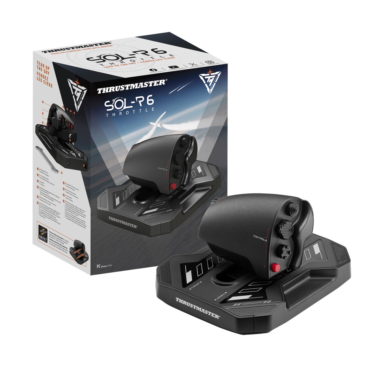 Thrustmaster SOL-R 6 THROTTLE | 【クロサワ楽器店オンラインショップ