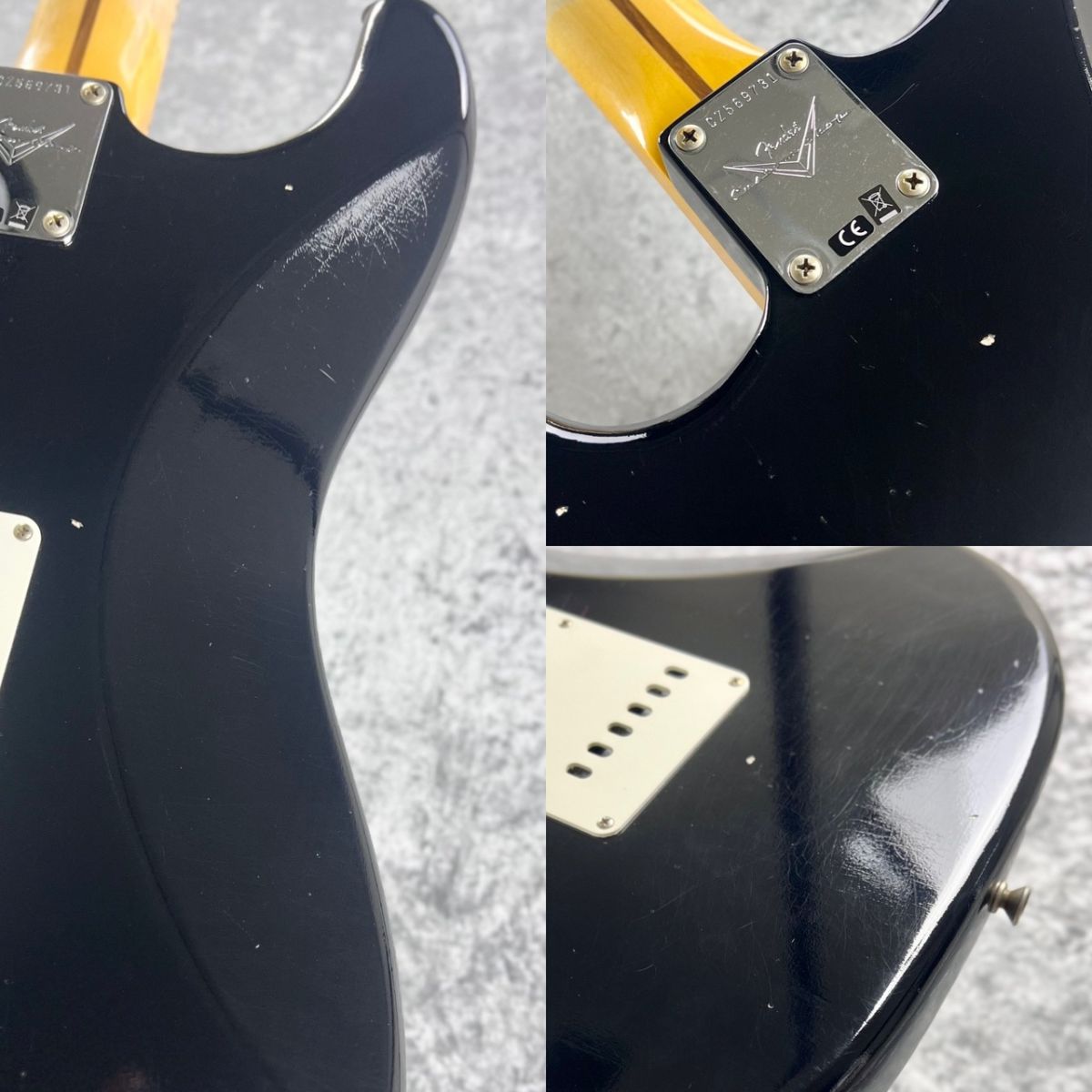 超軽量!】1956 Stratocaster Journeyman Relic Aged Black ≒3.17kg
