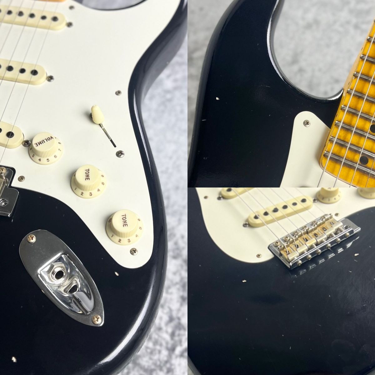超軽量!】1956 Stratocaster Journeyman Relic Aged Black ≒3.17kg