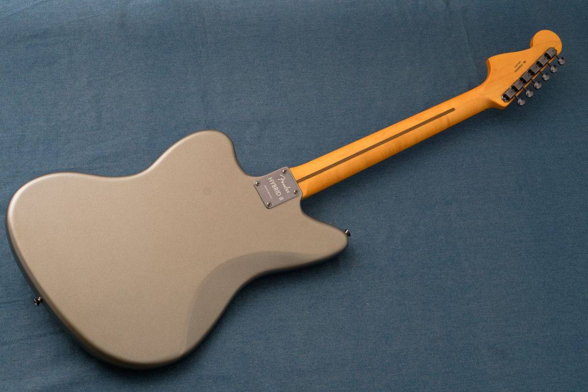 2026 MIJ HYBRID II JAZZMASTER SATIN METALLIC Matte Champagne