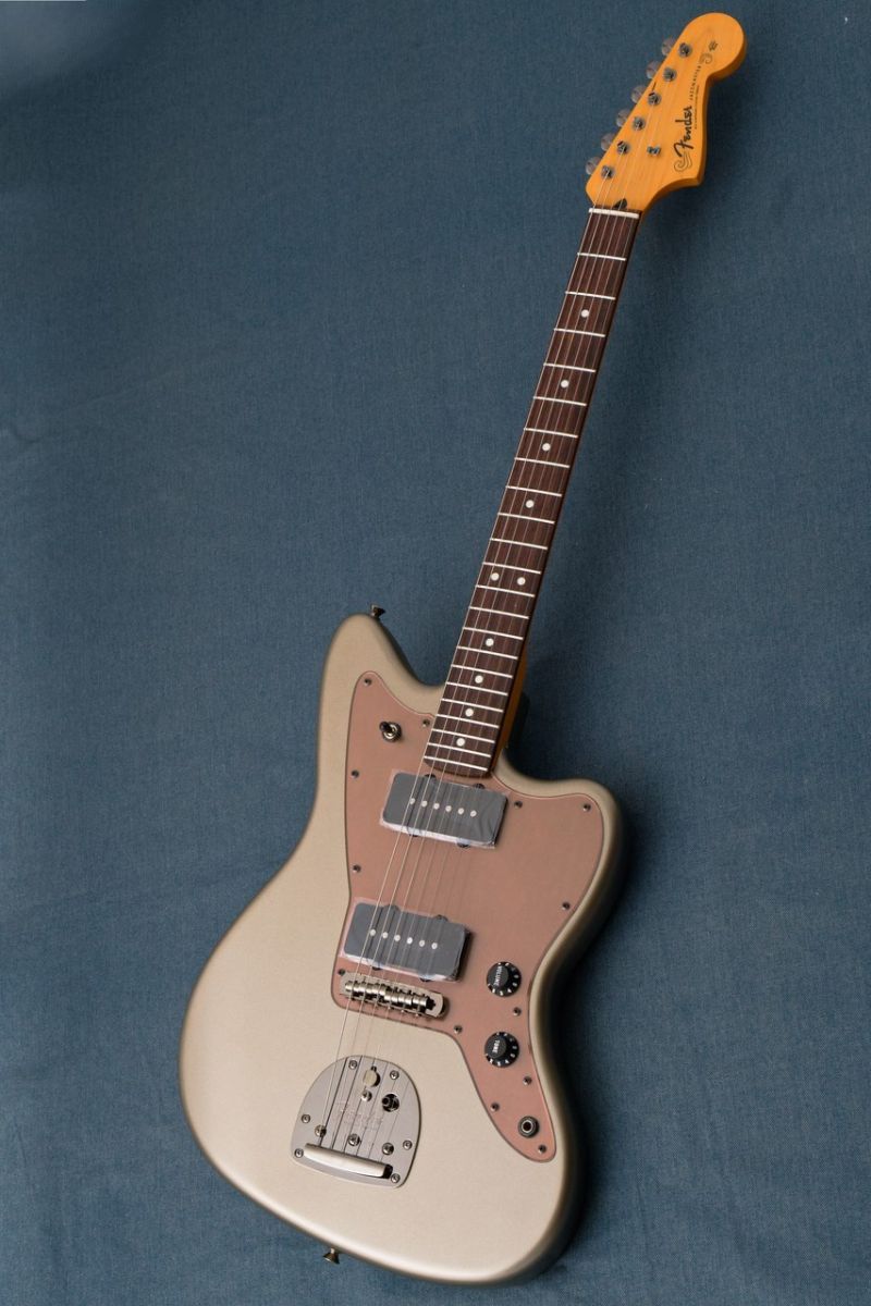 2026 MIJ HYBRID II JAZZMASTER SATIN METALLIC Matte Champagne