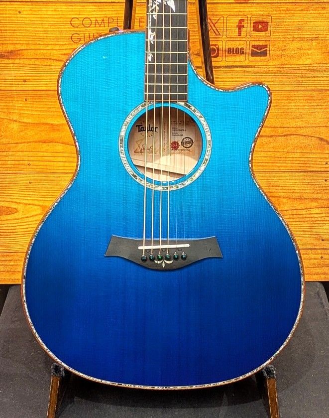 Custom GA AA Flame Maple / Lutz Spruce Caribbean Fade | 【クロサワ