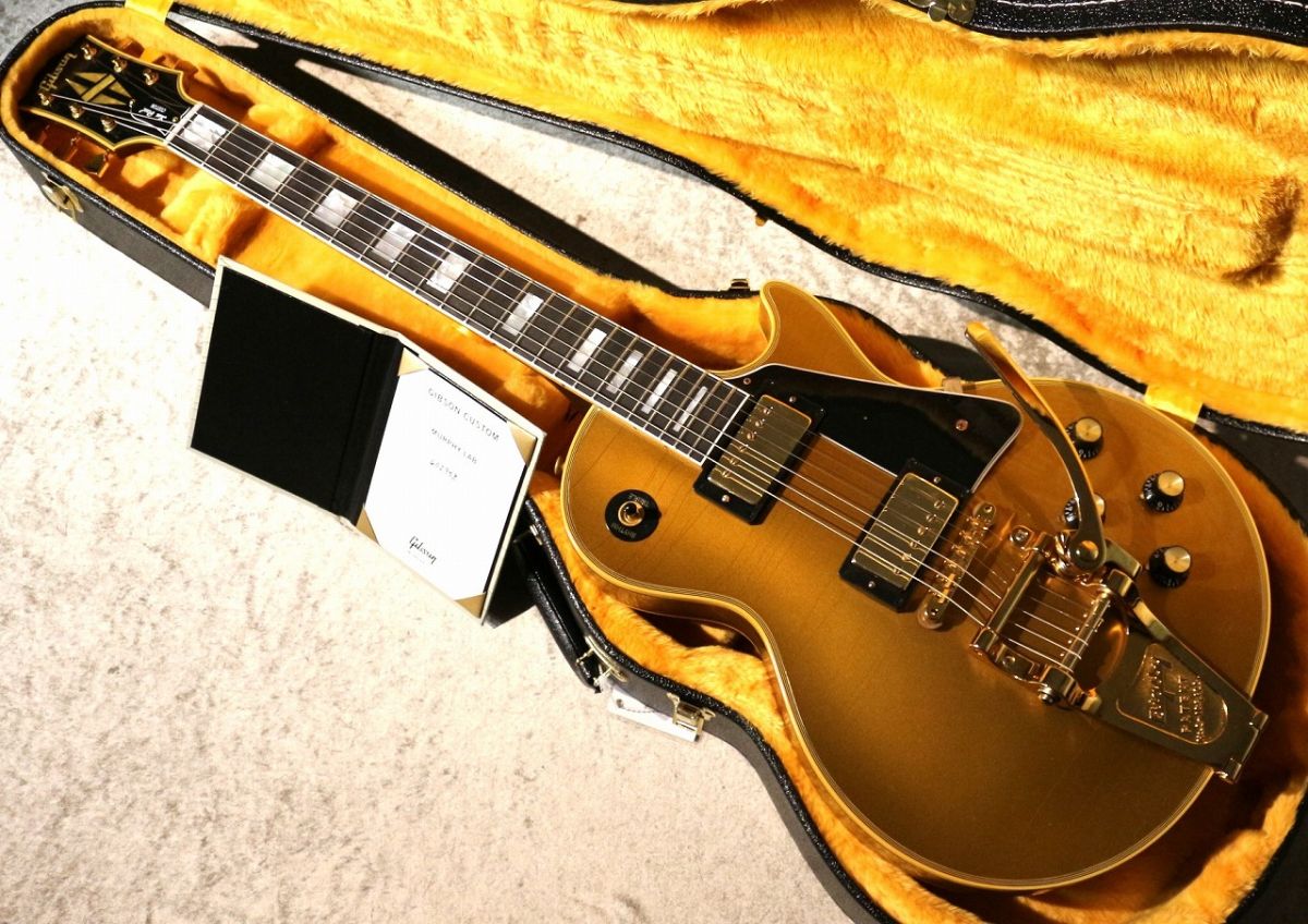 Murphy Lab 1968 Les Paul Custom Double Gold w/Bigsby Ultra Light