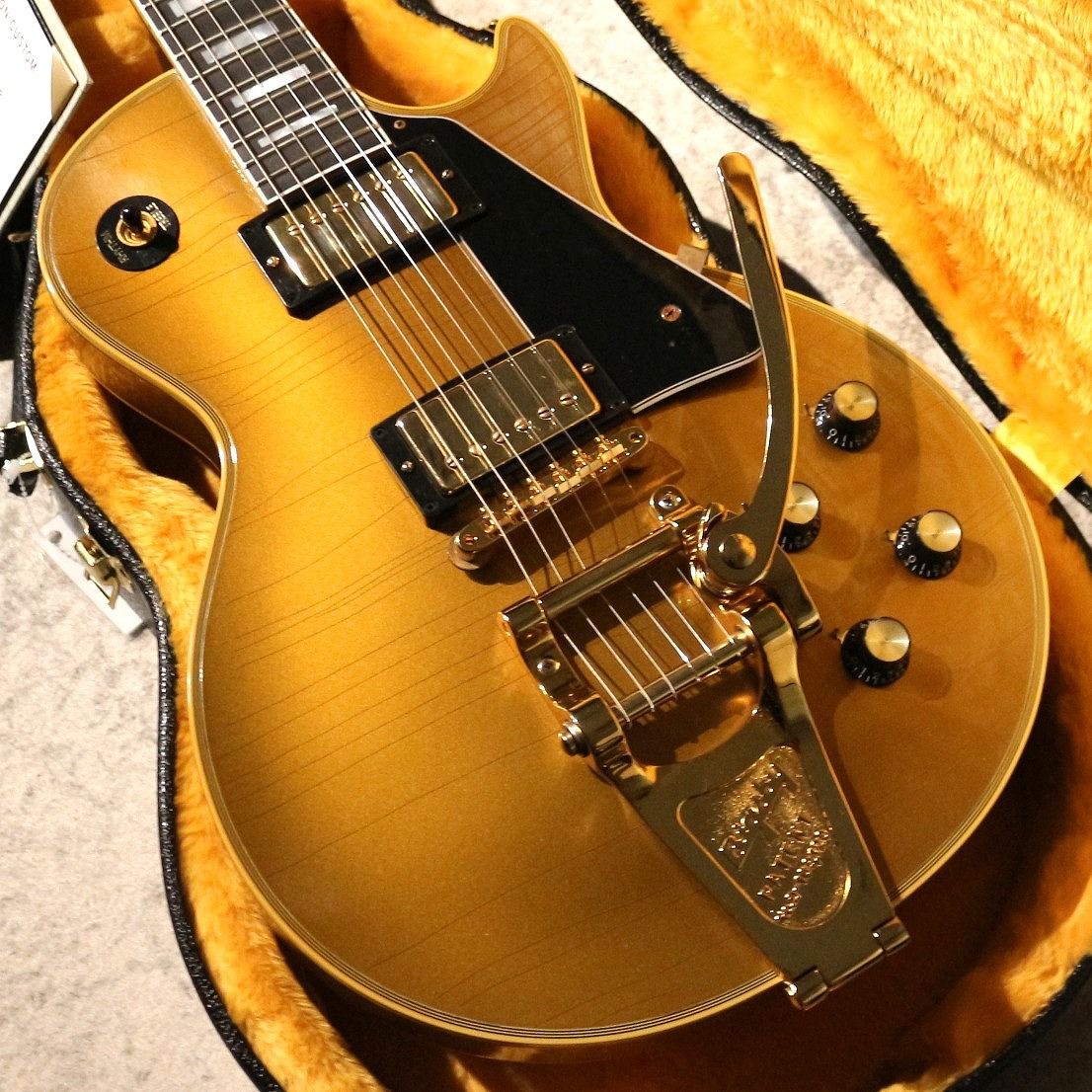 Murphy Lab 1968 Les Paul Custom Double Gold w/Bigsby Ultra Light