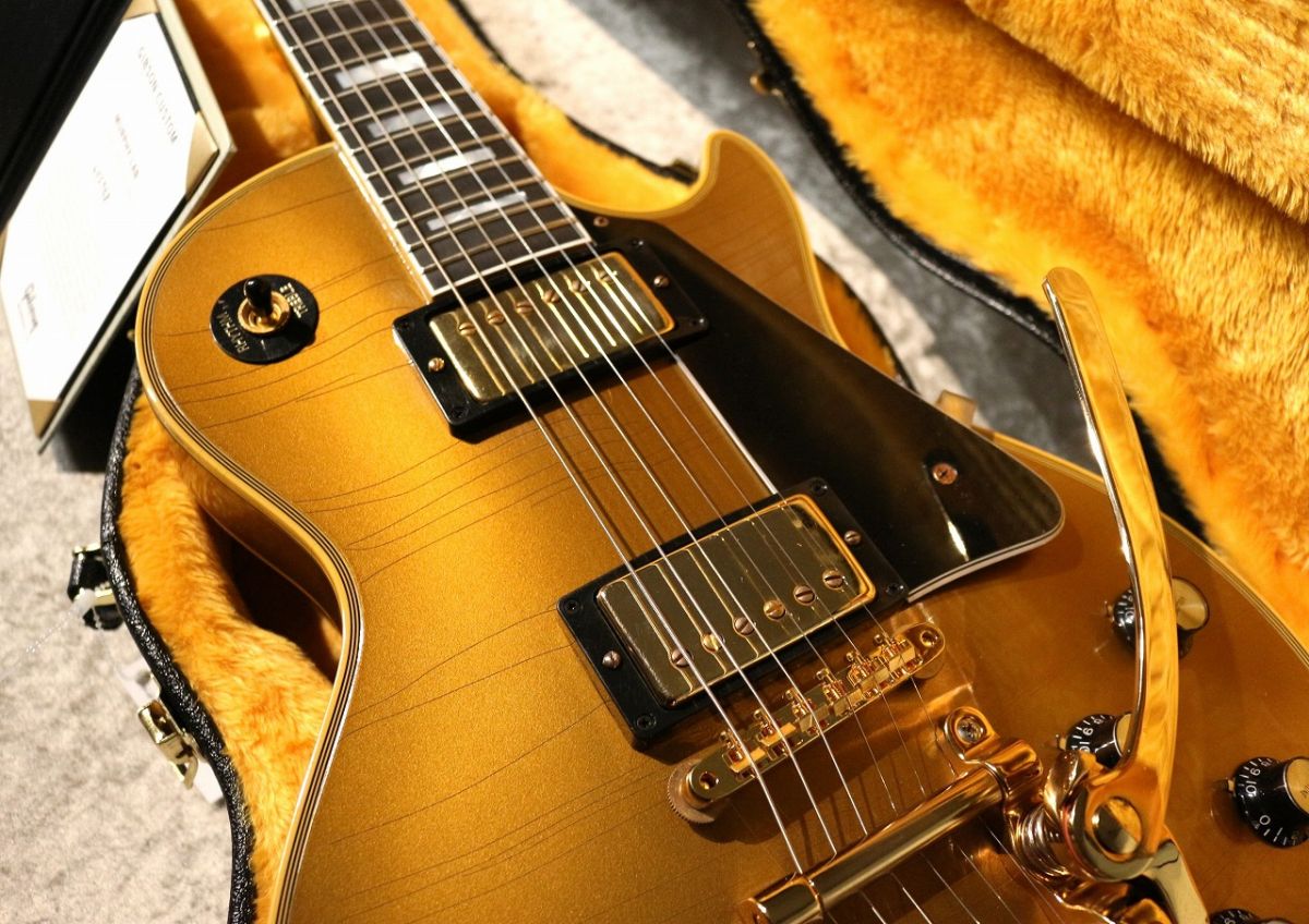 Murphy Lab 1968 Les Paul Custom Double Gold w/Bigsby Ultra Light