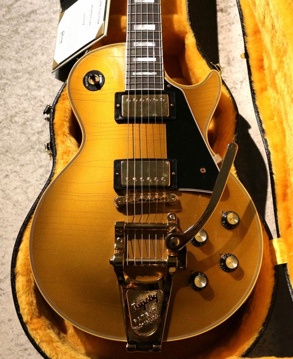 Murphy Lab 1968 Les Paul Custom Double Gold w/Bigsby Ultra Light