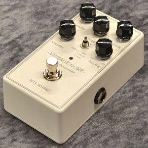 HTJ WORKS エフェクター　プリアンプ　日本製 HTJ-WORKS Valve Crystal Silver Top[12AX7 Tube Preamp] ｜イケベ楽器
