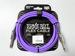 Flex Instrument Cable Straight/Straight 10ft - Purple | 【クロサワ